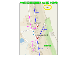 BIO nové kontejnery Vinice