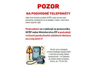 PODVONÍCI TELEFONUJÍ